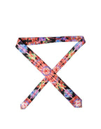 Multicolor Abstract Silk Adjustable Men Tied Necktie Tie