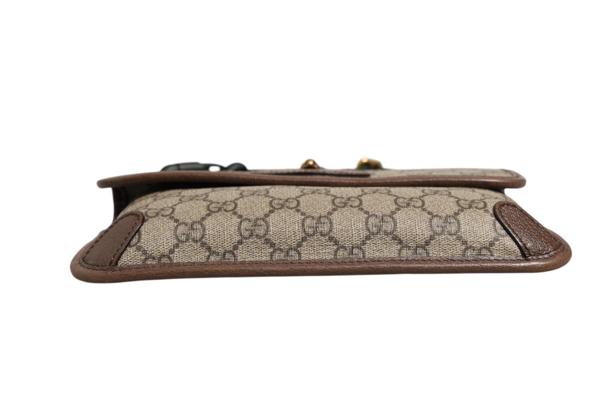 Supreme Monogram Neo Vintage Web Belt Bag Brown