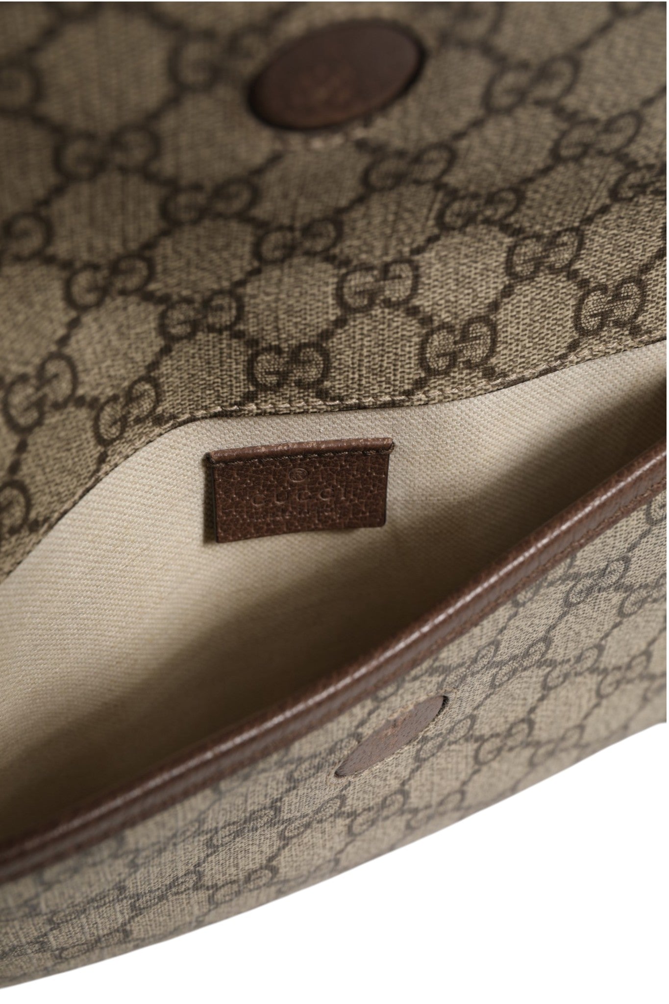 Supreme Monogram Neo Vintage Web Belt Bag Brown