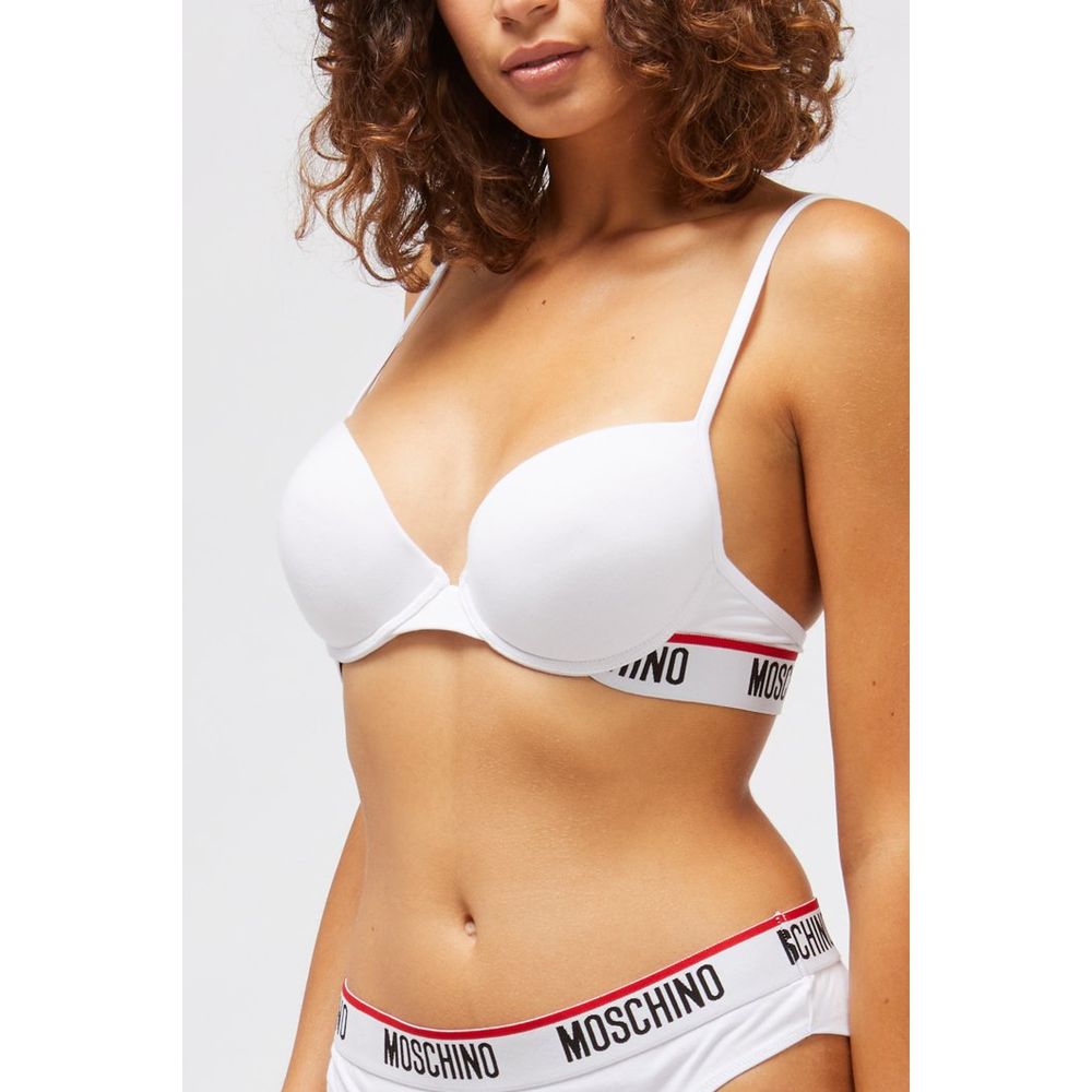 White Cotton Bra
