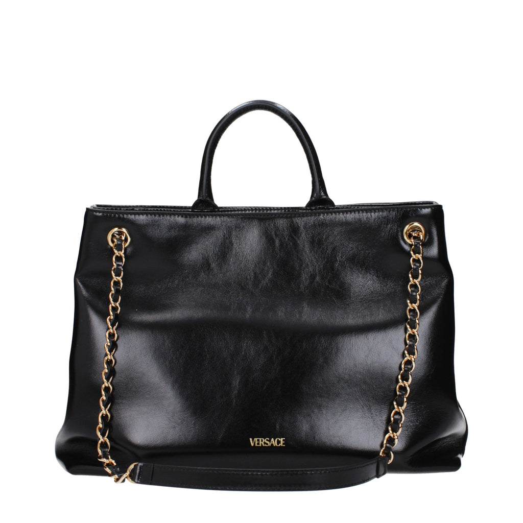 Black Leather Handbag