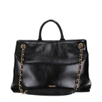 Black Leather Handbag