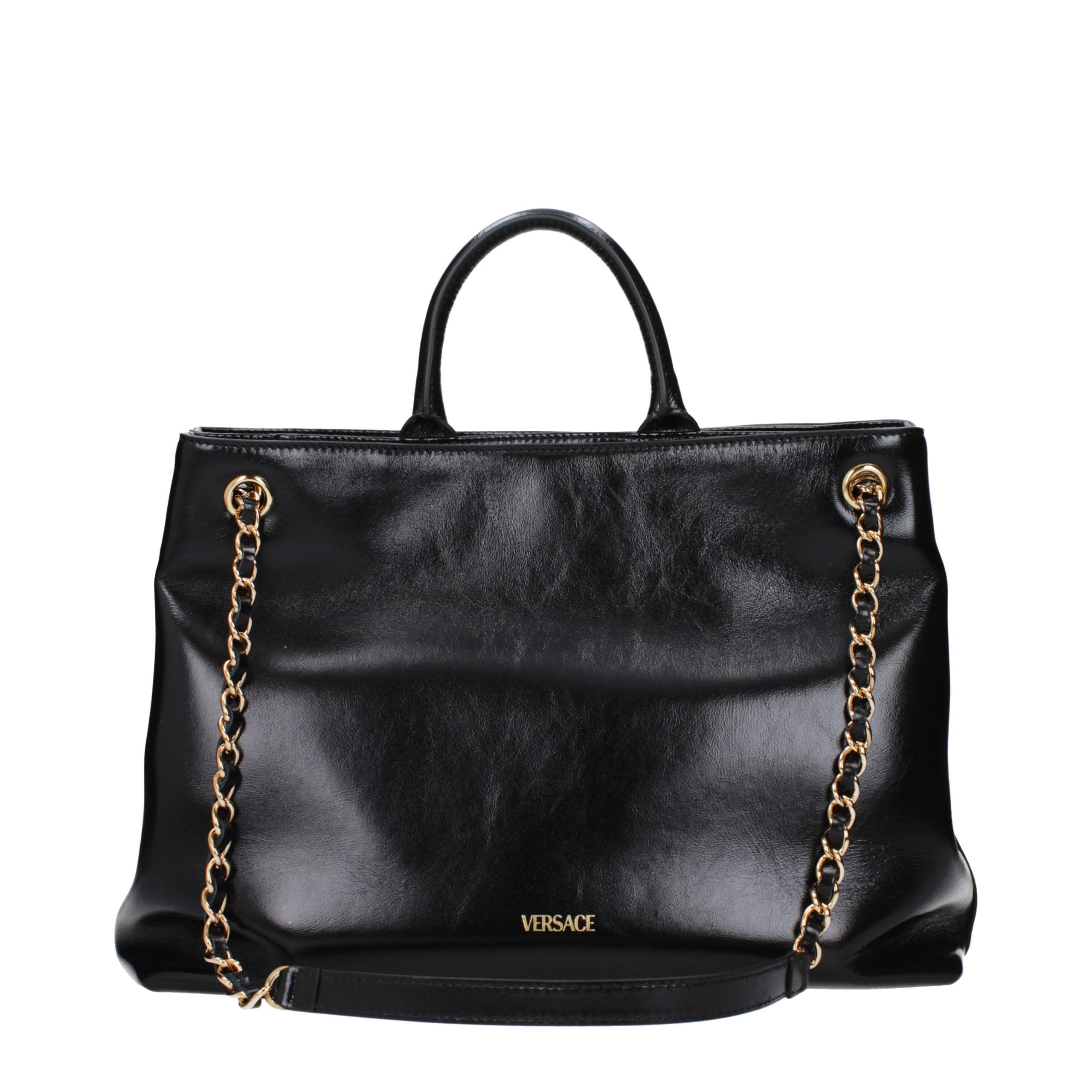 Black Leather Handbag