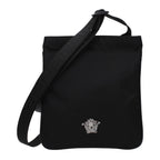 Black Nylon Crossbody Bag