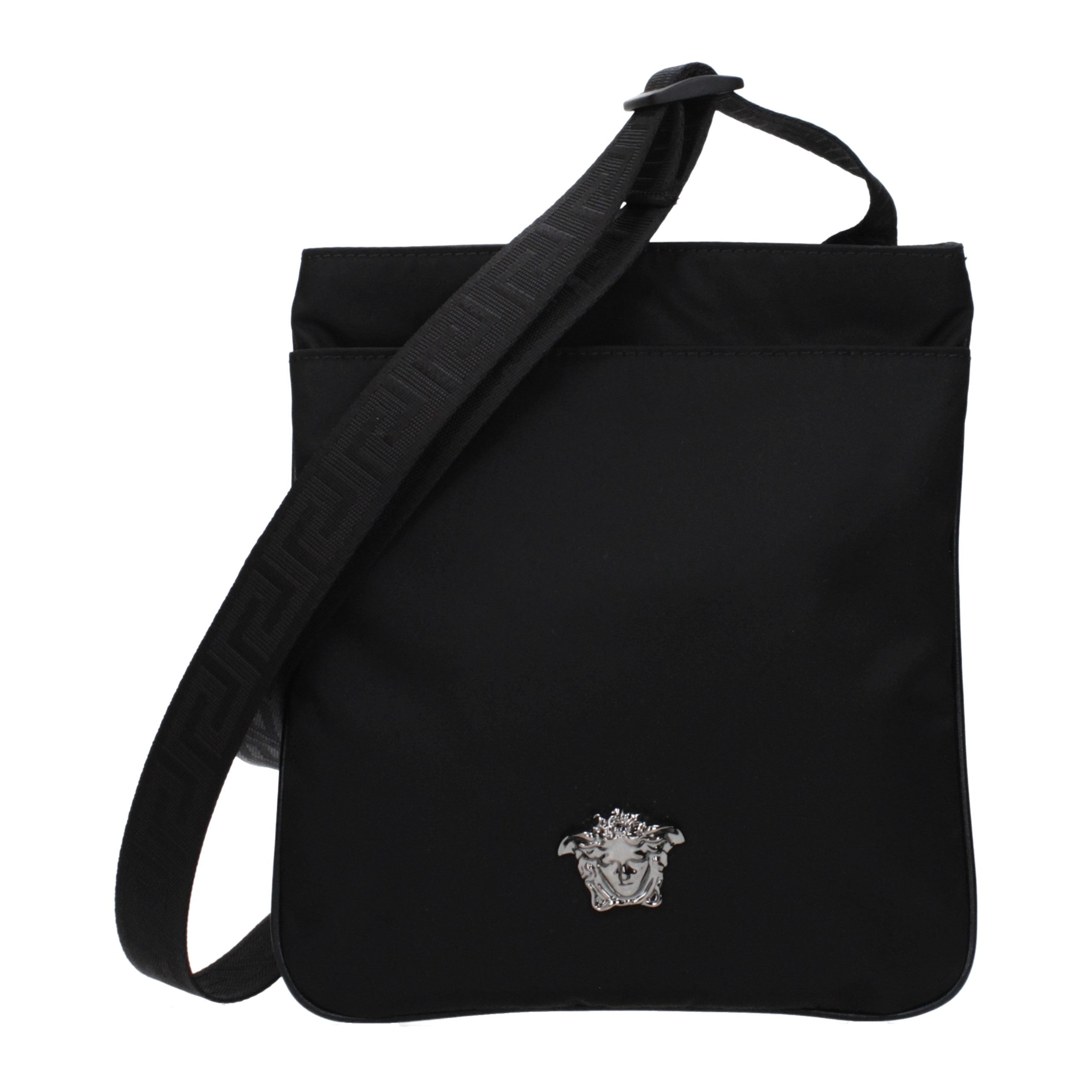 Black Nylon Crossbody Bag