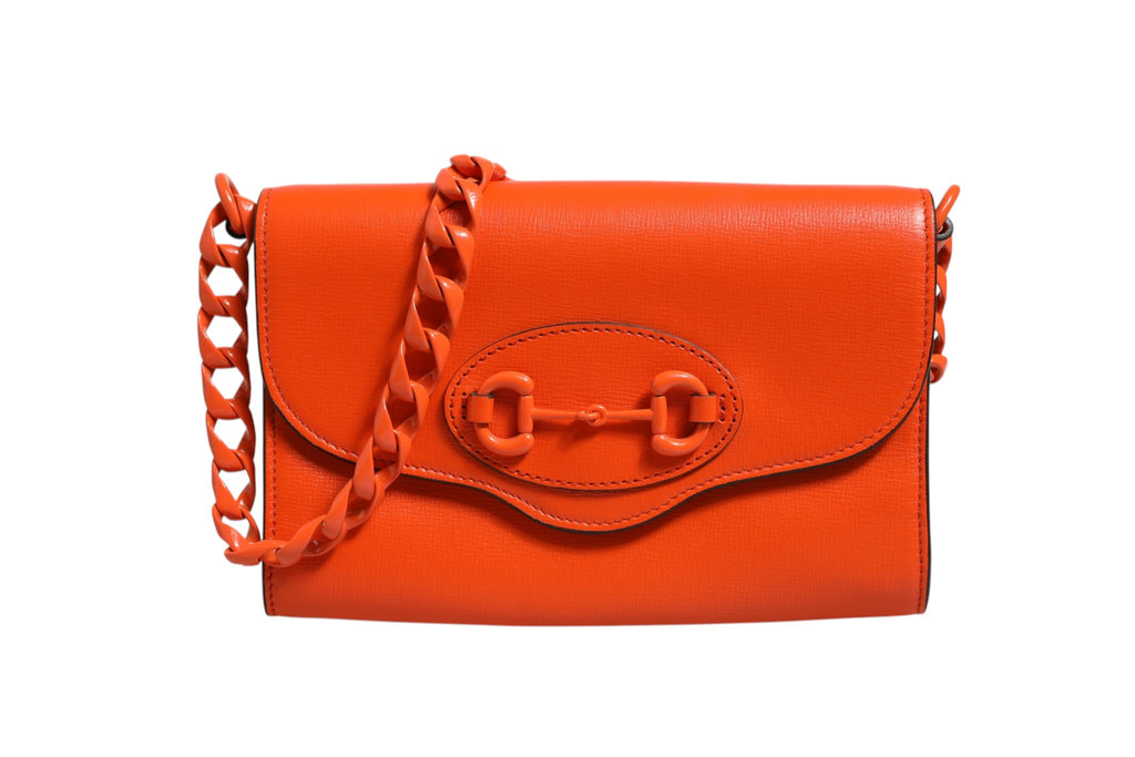 Horsebit 1955 Enamel Mini Shoulder Bag