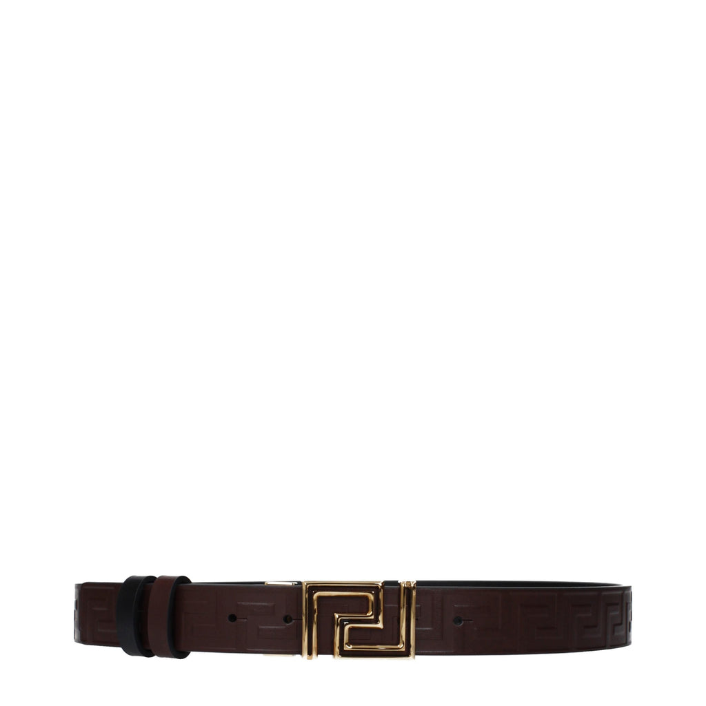 Brown Leather Regular Belt