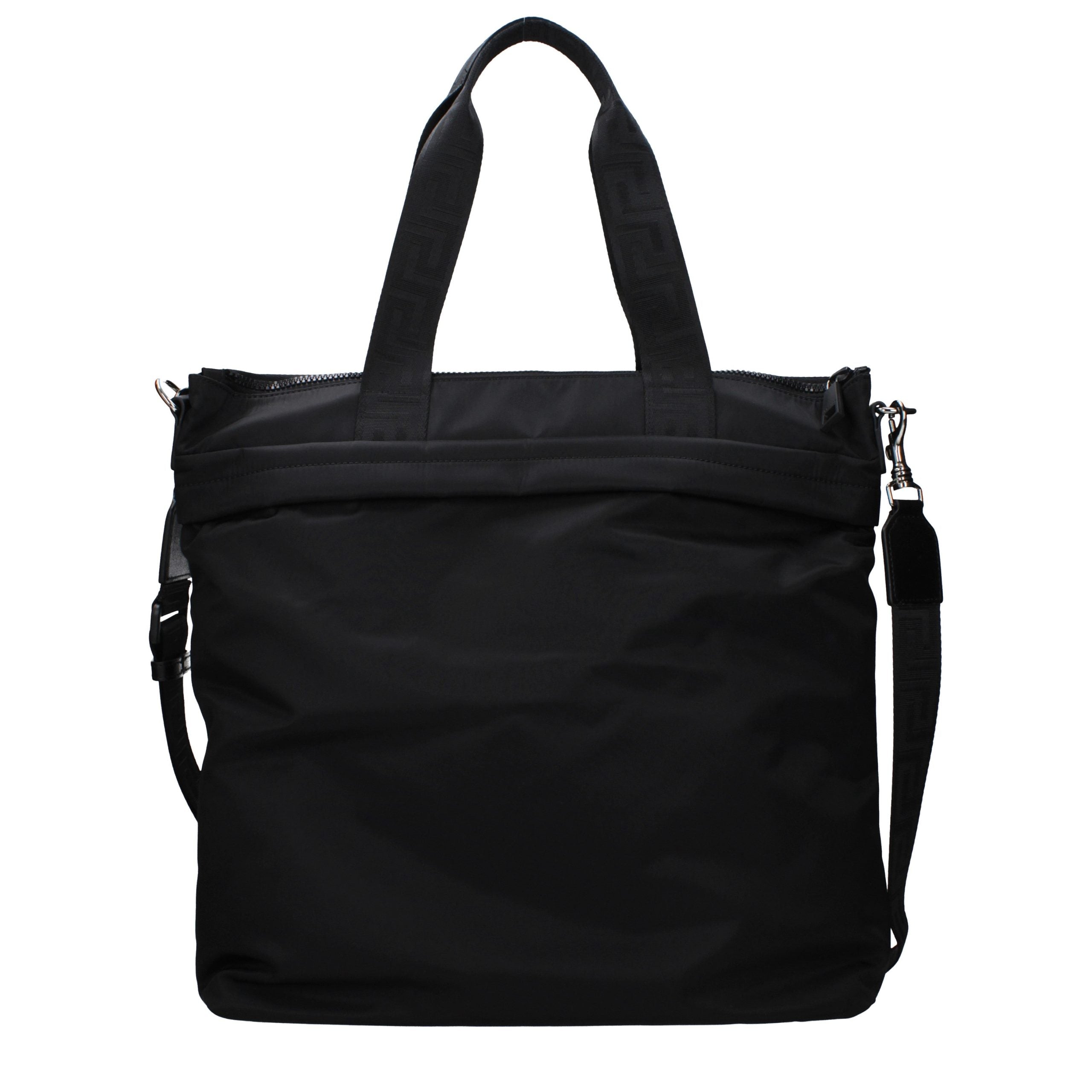Black Nylon Shoulder Bag