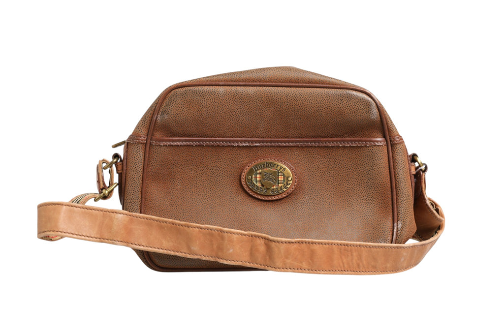 Brown and Gold Crossbody Bag