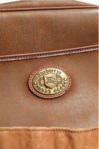 Brown and Gold Crossbody Bag