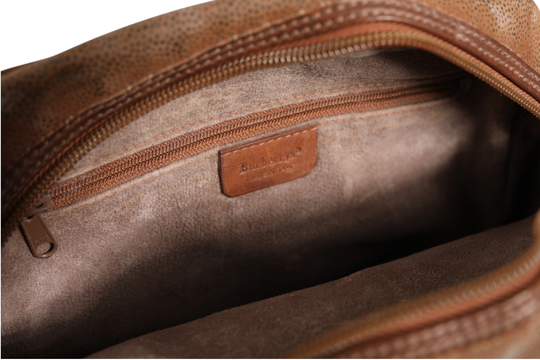 Brown and Gold Crossbody Bag