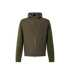 Bicolor Cotton Shell Jacket