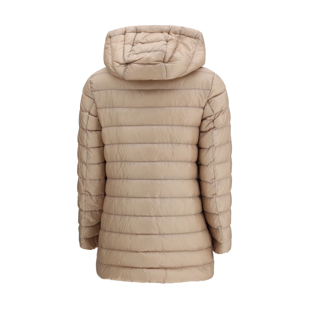 Beige Polyamide Coat