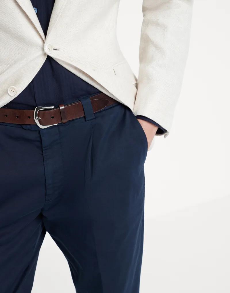 Natural Leather Regular Belt