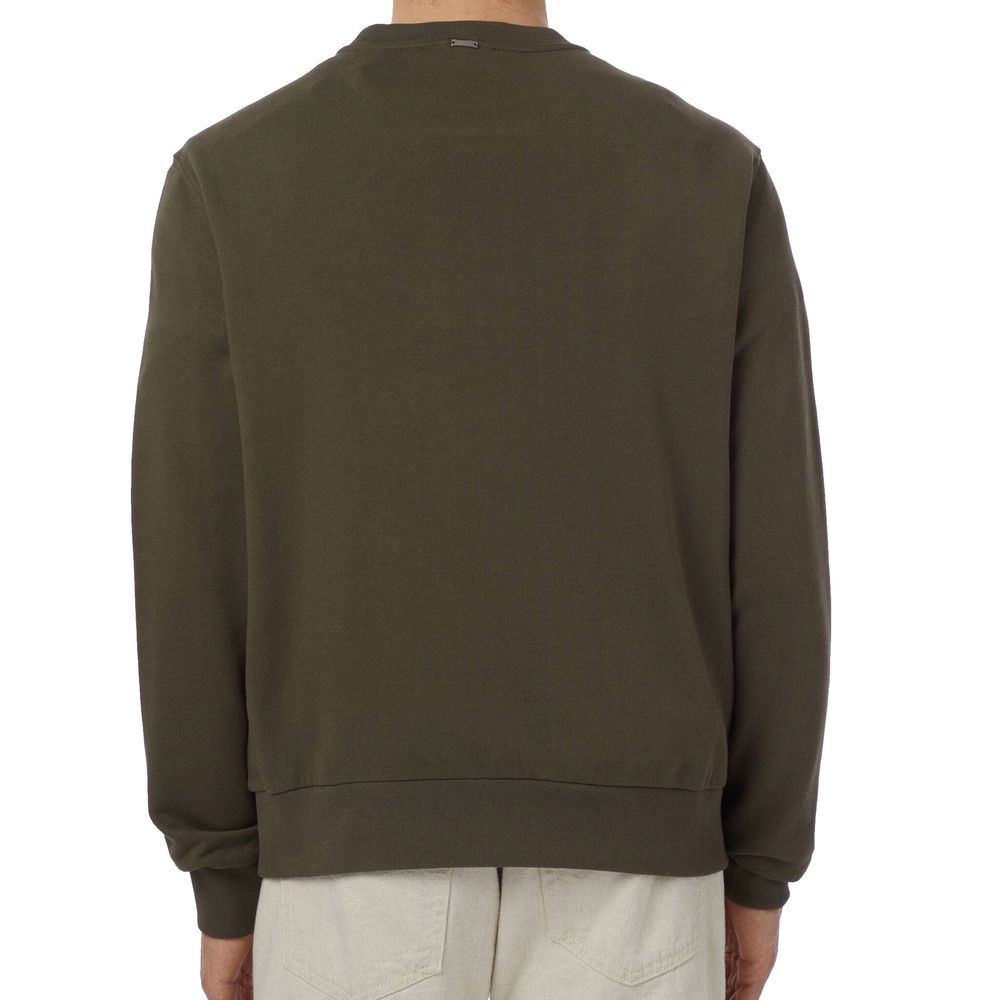 Bicolor Cotton Sweatshirt