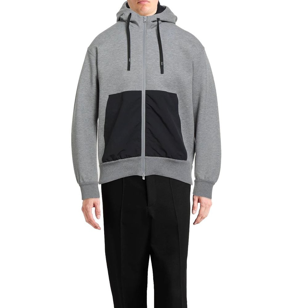 Gray Cotton Sweatshirt