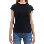 Black Cotton T-Shirt
