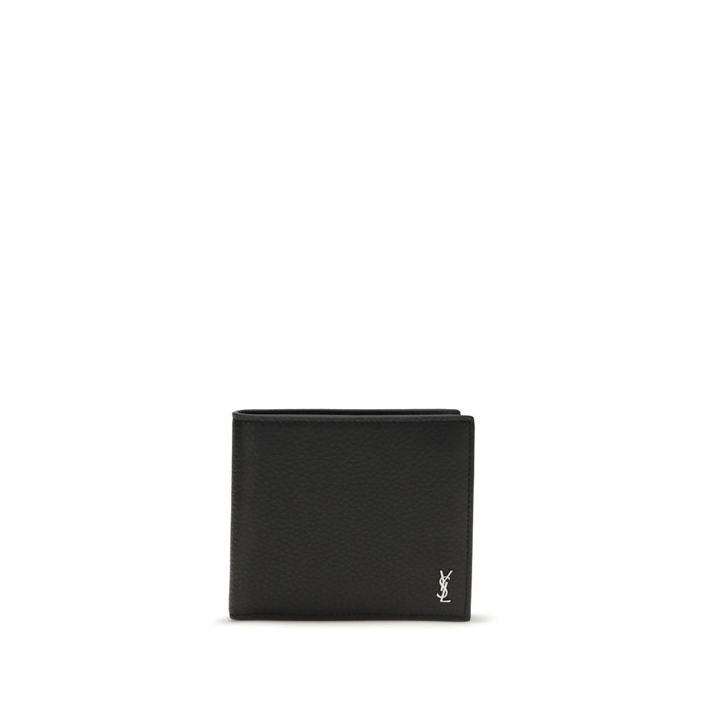 Black Calf Leather Bos Taurus Wallet