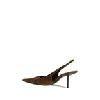 Brown Calf Leather Bos Taurus High Heel Pumps