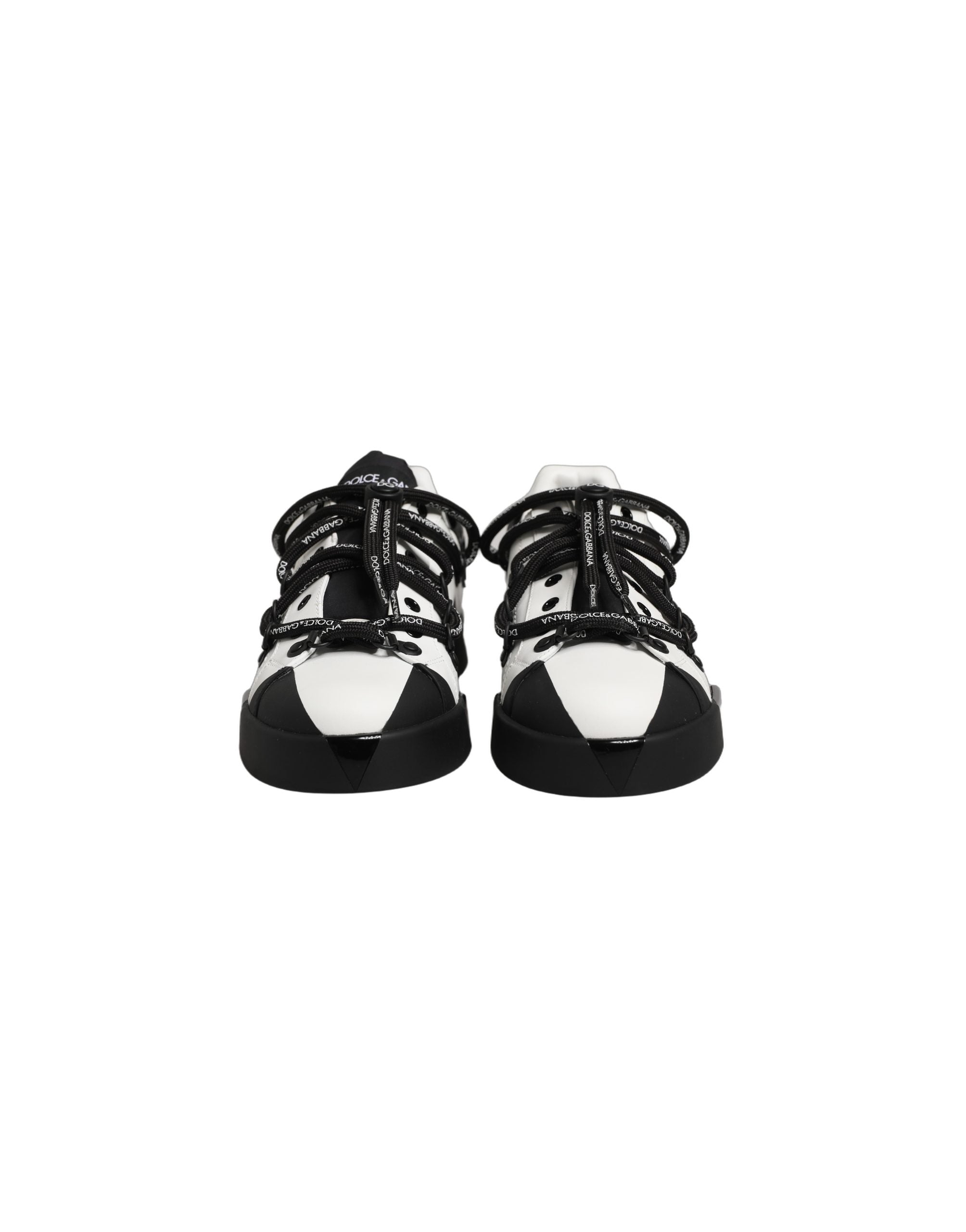 White Black DG Logo PORTOFINO Sneakers Shoes