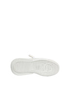 White Calfskin Leather Low Top Sneakers Shoes