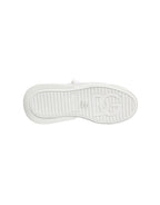 White Calfskin Leather Low Top Sneakers Shoes