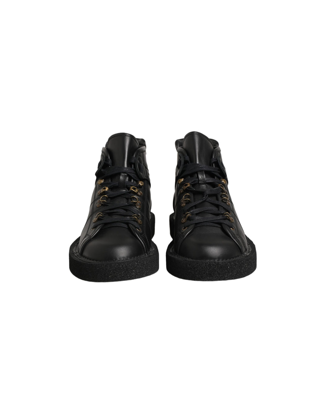 Black Leather Lace Up Men Ankle Boots Shoes