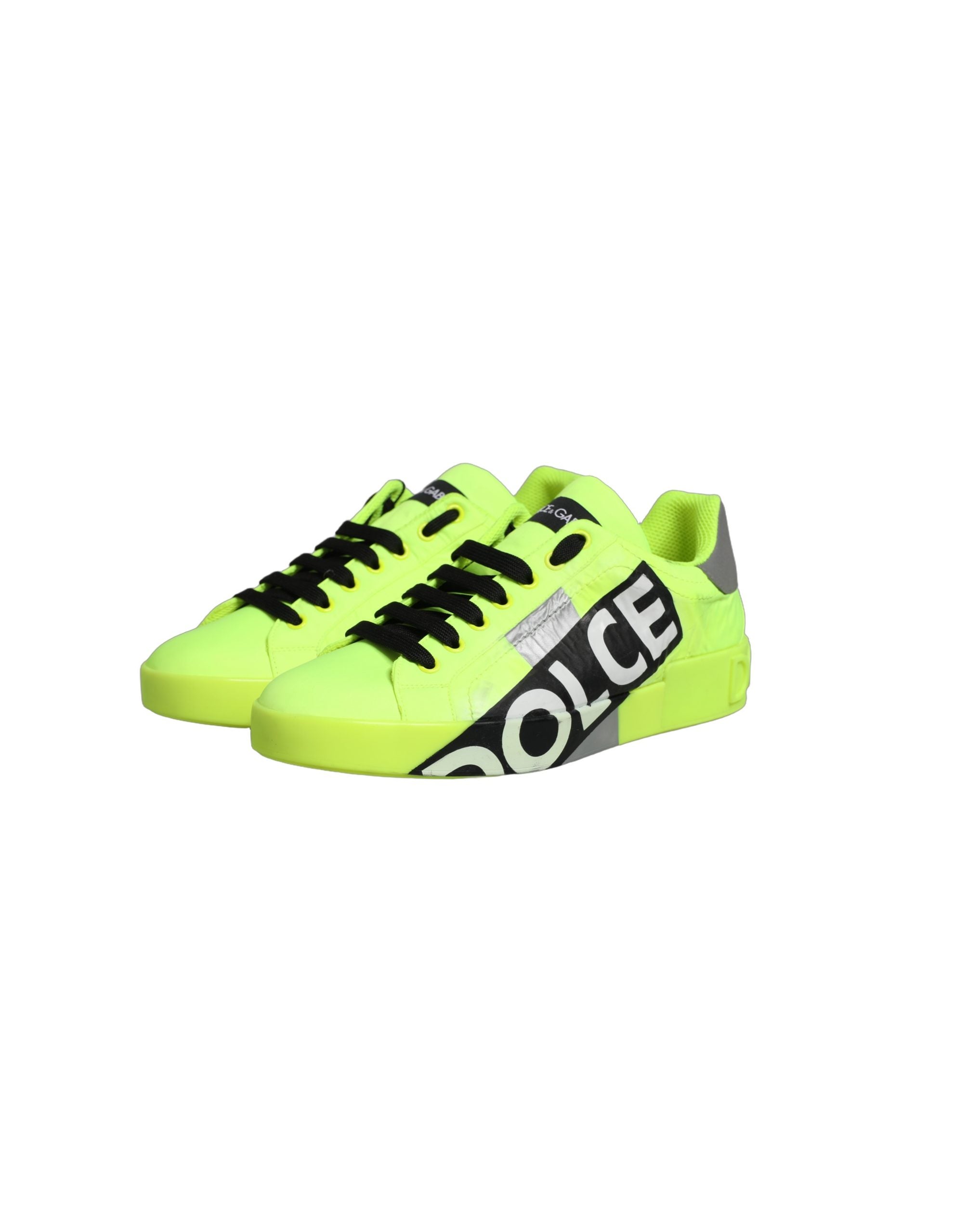 Green Logo Tape Low Top Portofino Sneakers Shoes