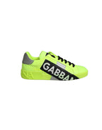 Green Logo Tape Low Top Portofino Sneakers Shoes