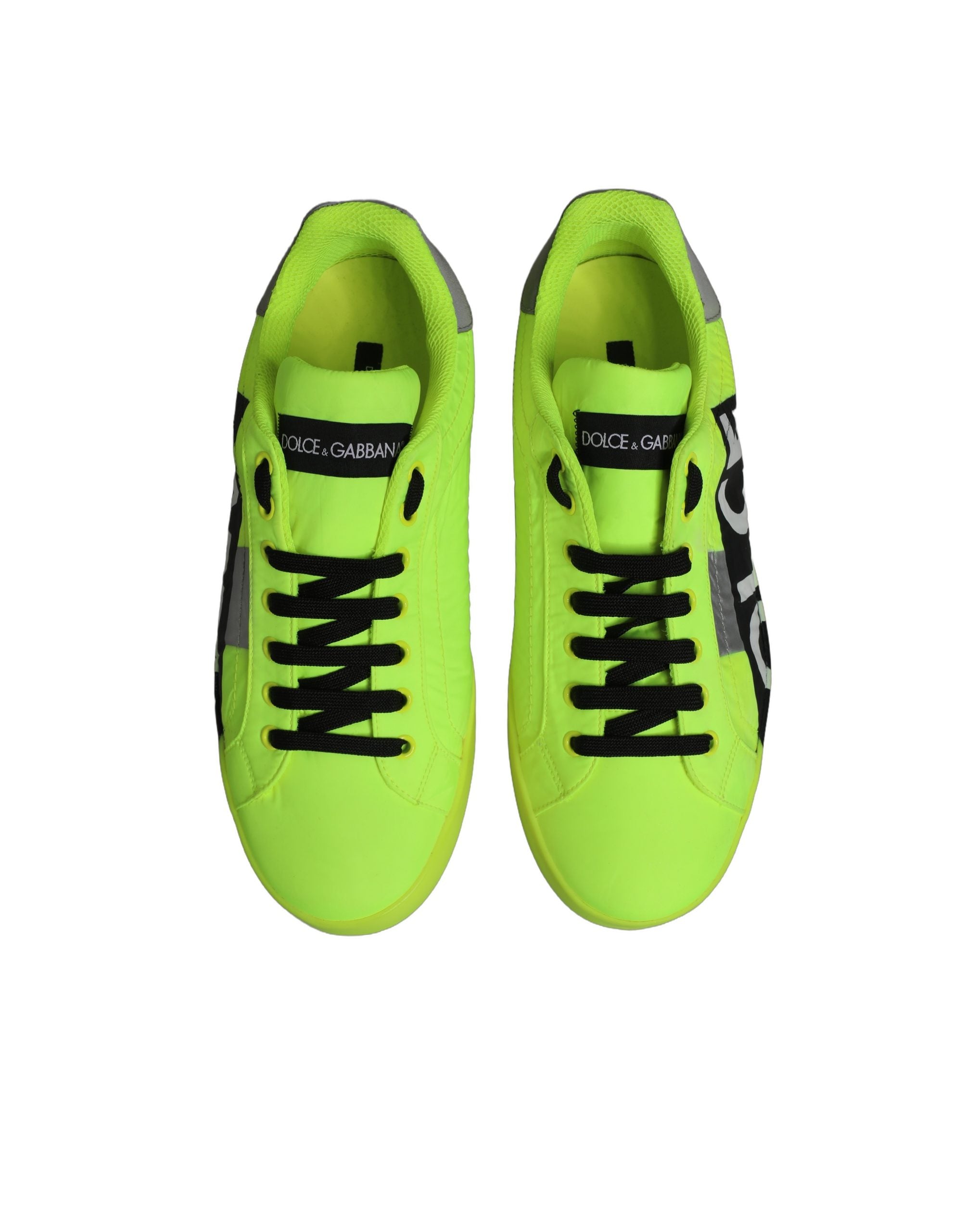 Green Logo Tape Low Top Portofino Sneakers Shoes