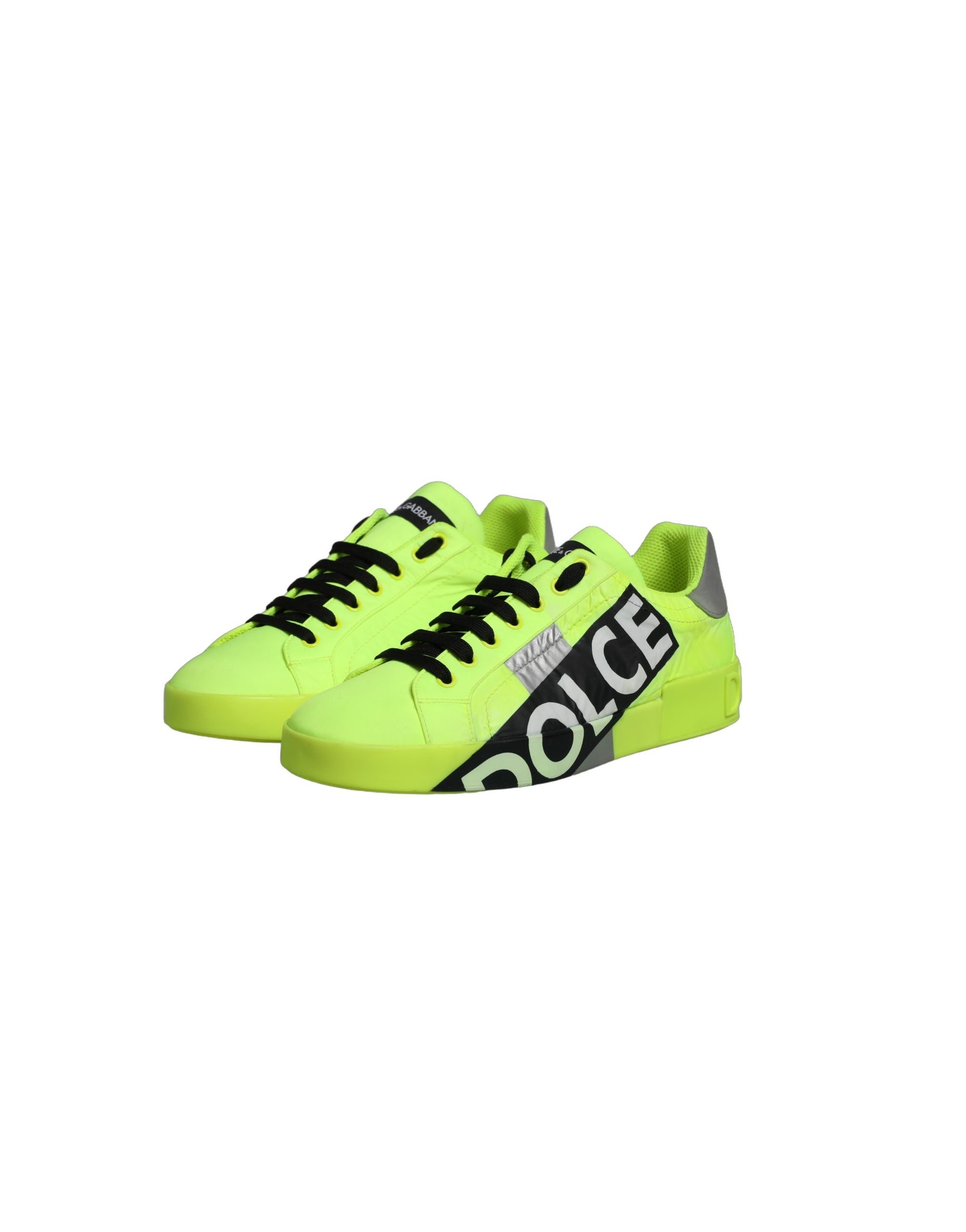 Green Logo Tape Low Top Portofino Sneakers Shoes