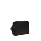 Black Recycled Polyamide Shoulder Bag