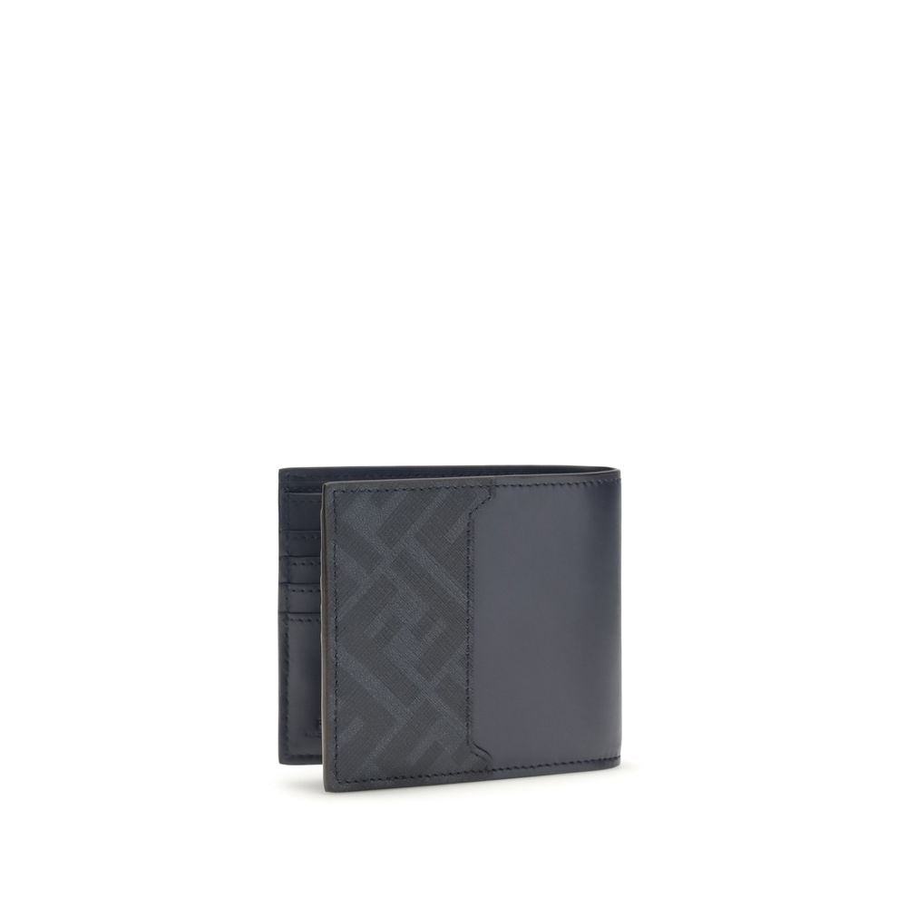 Blue Calf Leather Bos Taurus Wallet