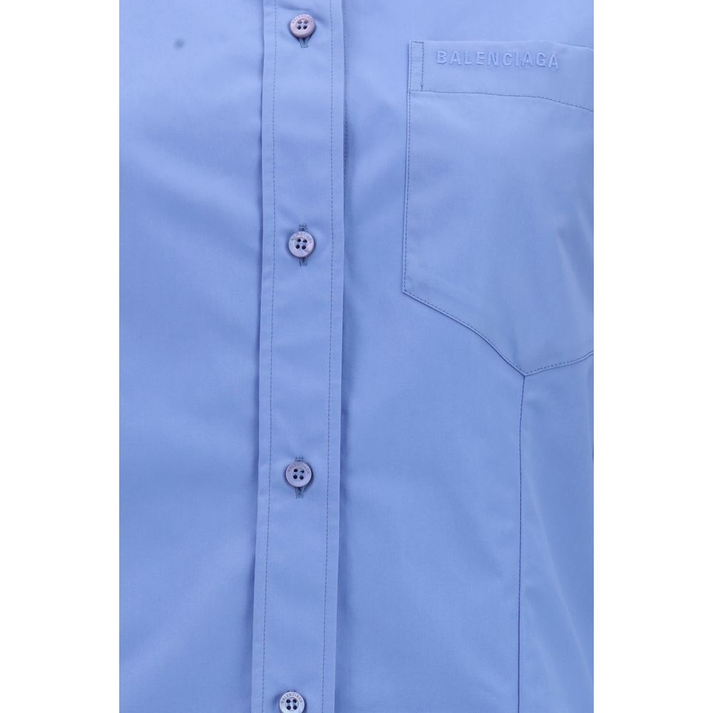 Blue Cotton Shirt