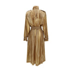 Beige Polyamide Trench Coat