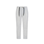 Gray Elastane Casual Pants