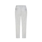 Gray Elastane Casual Pants