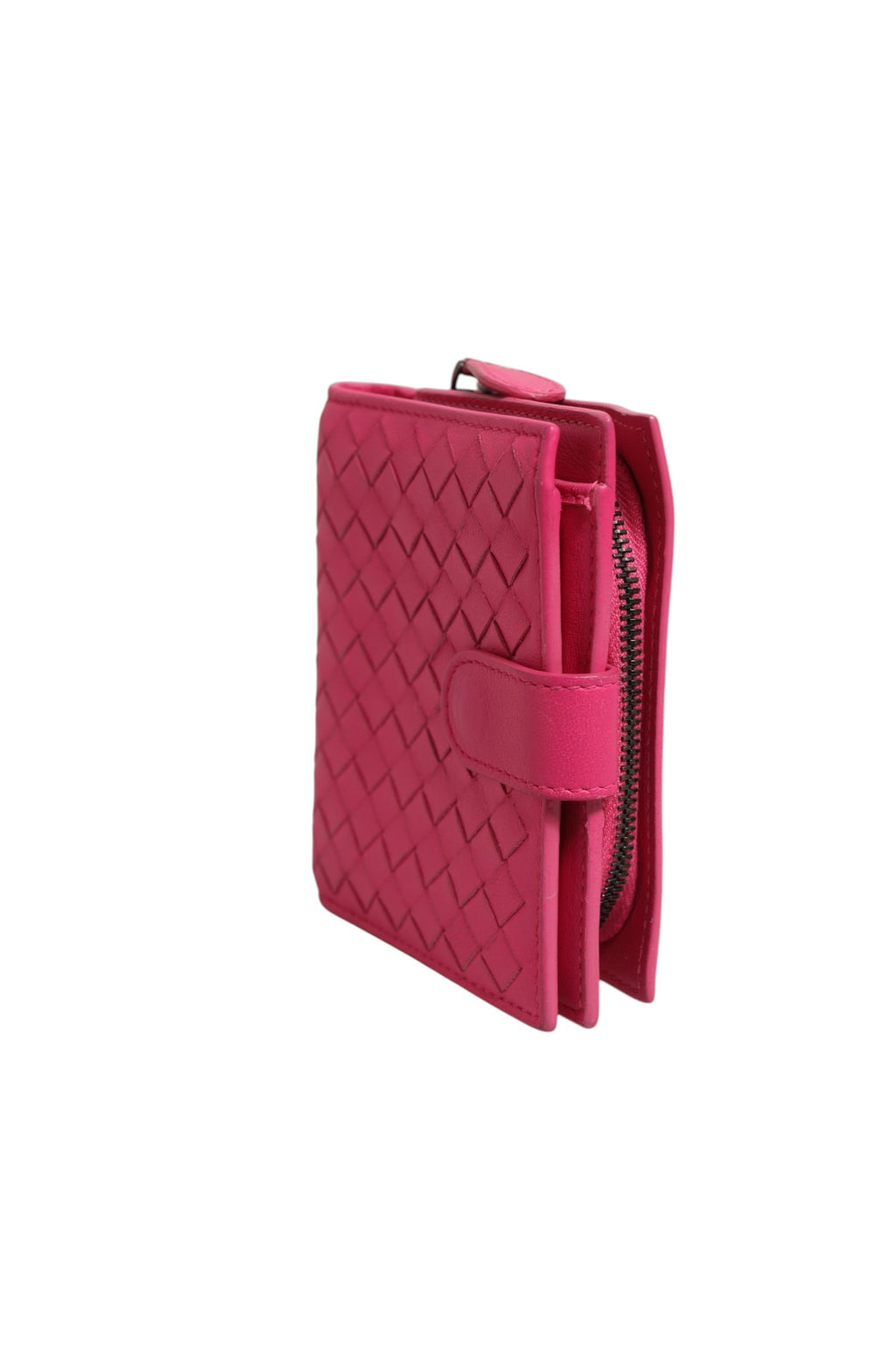 Intrecciato Nappa Leather Mini Wallet