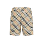 Beige Polyamide Swim Shorts