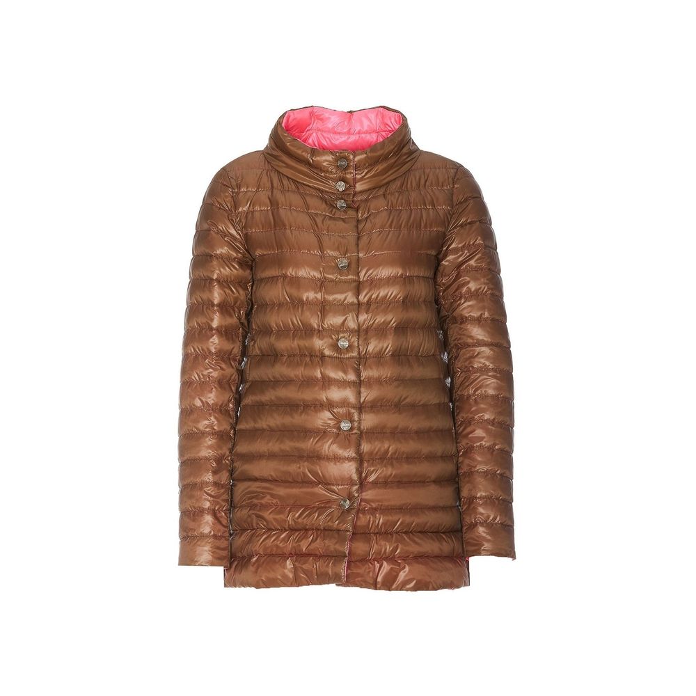 Brown Polyamide Coat