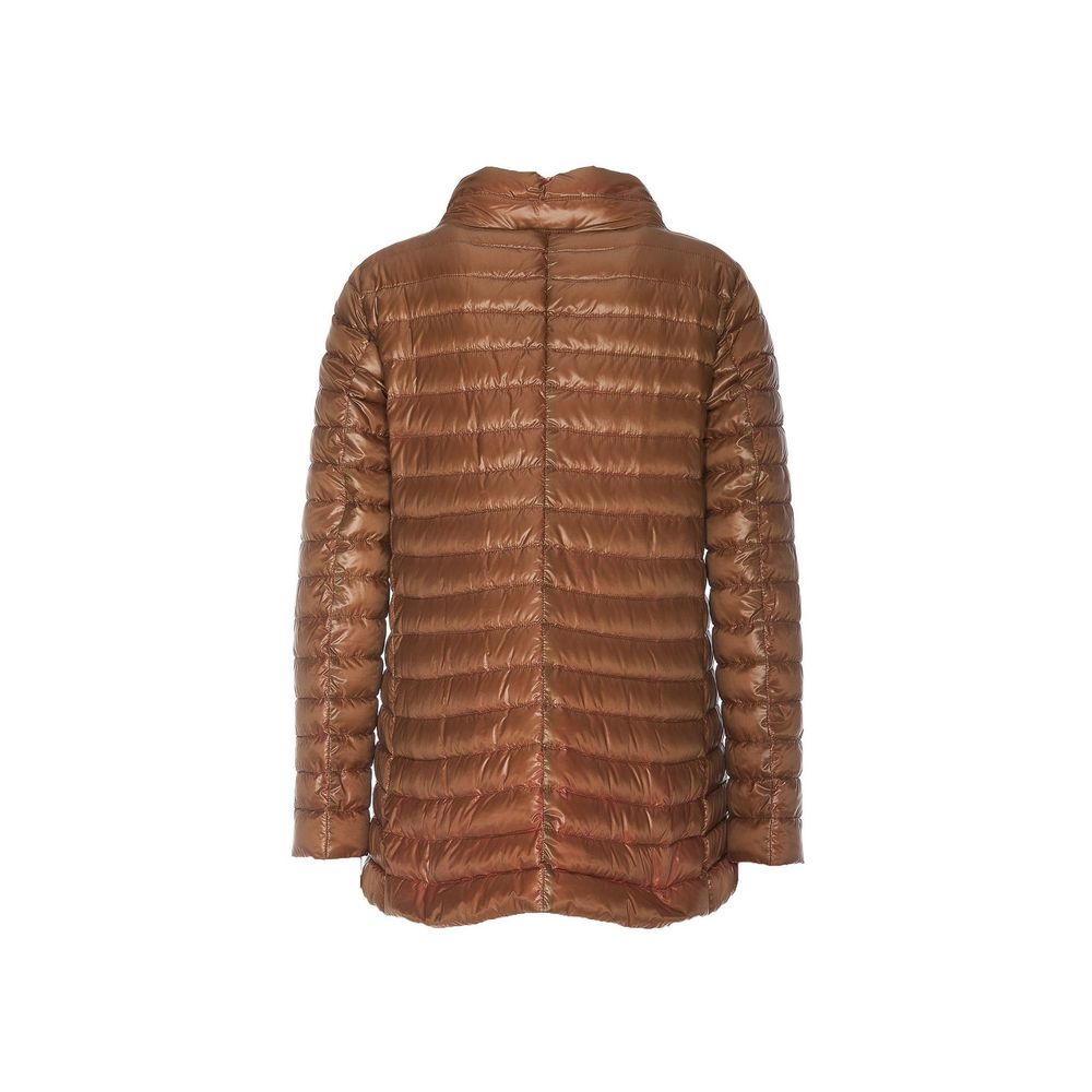 Brown Polyamide Coat