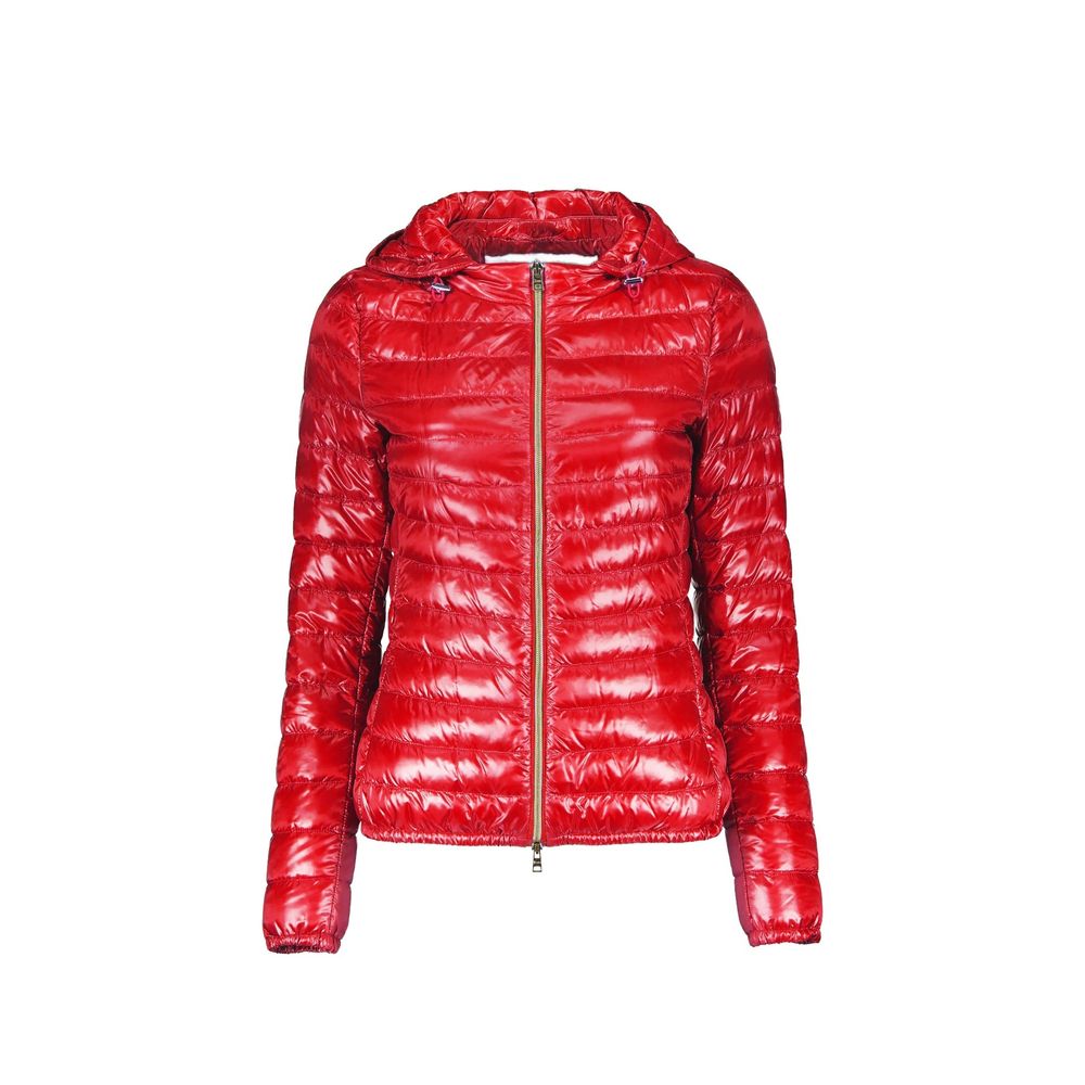 Multicolor Polyamide Full-Length Jacket