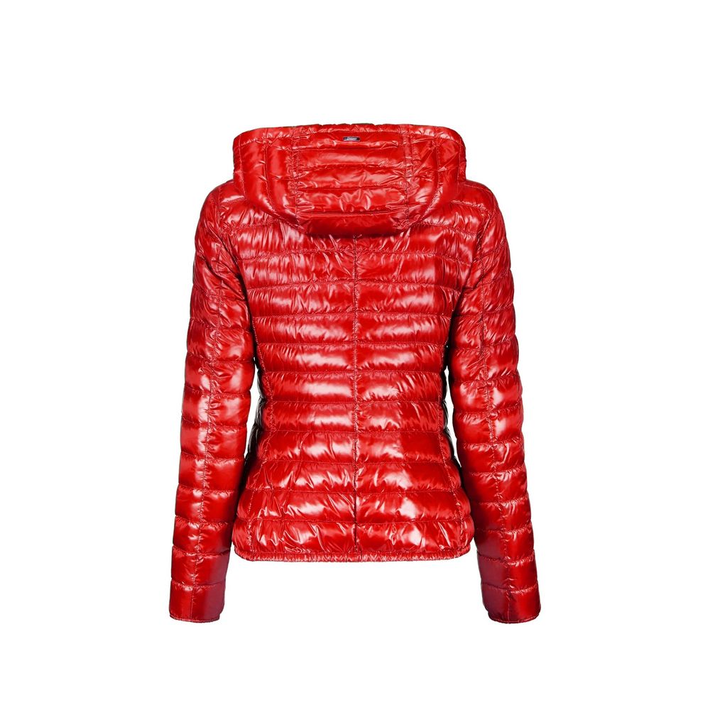 Multicolor Polyamide Full-Length Jacket