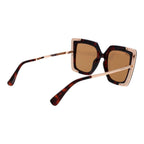 Brown Plastic Sunglasses