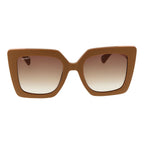 Brown Plastic Sunglasses
