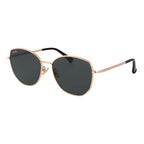 Rose Gold Metal Sunglasses