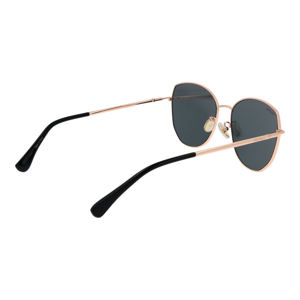 Rose Gold Metal Sunglasses