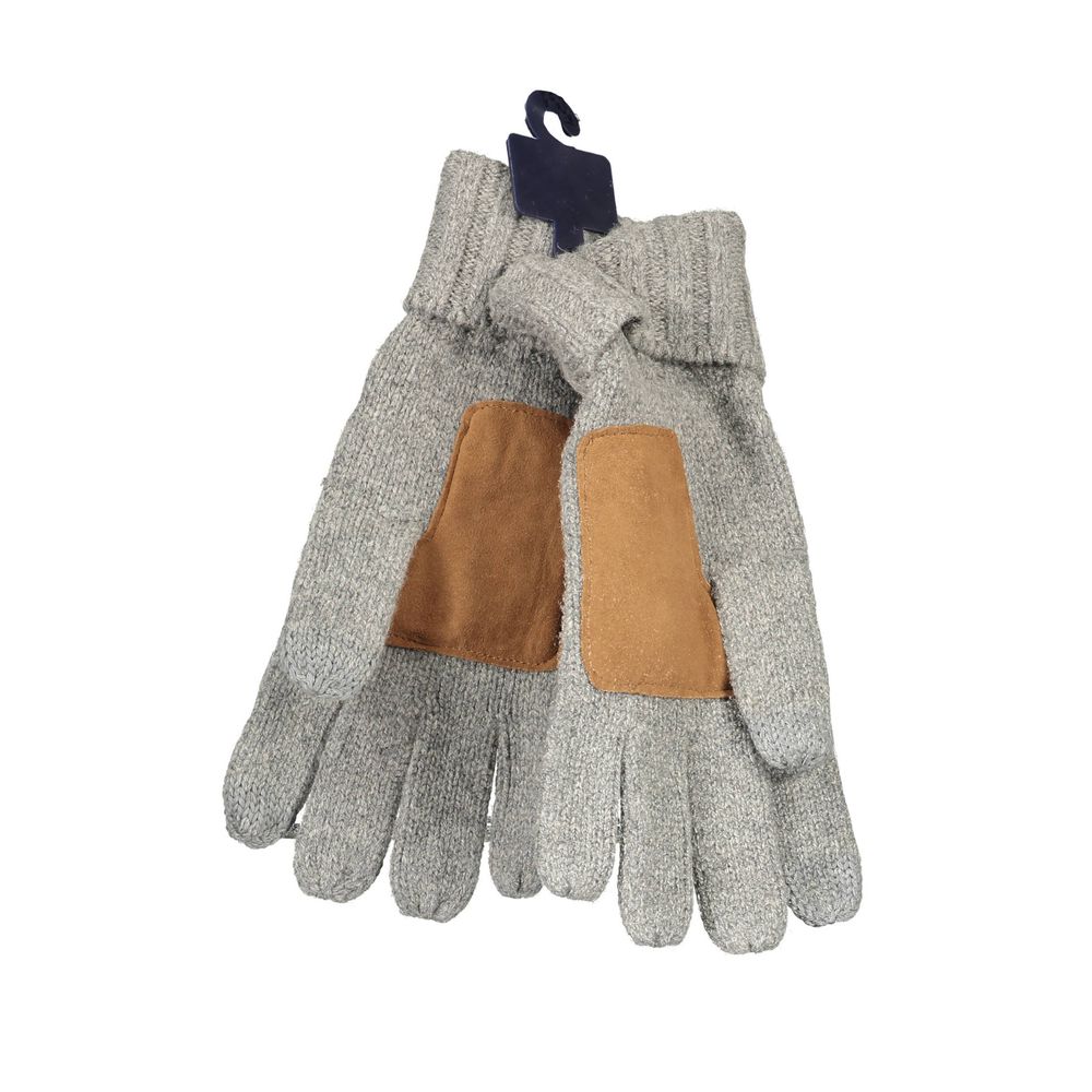 Gray Wool Men's Glove