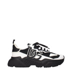 White Leather Chunky Sneakers