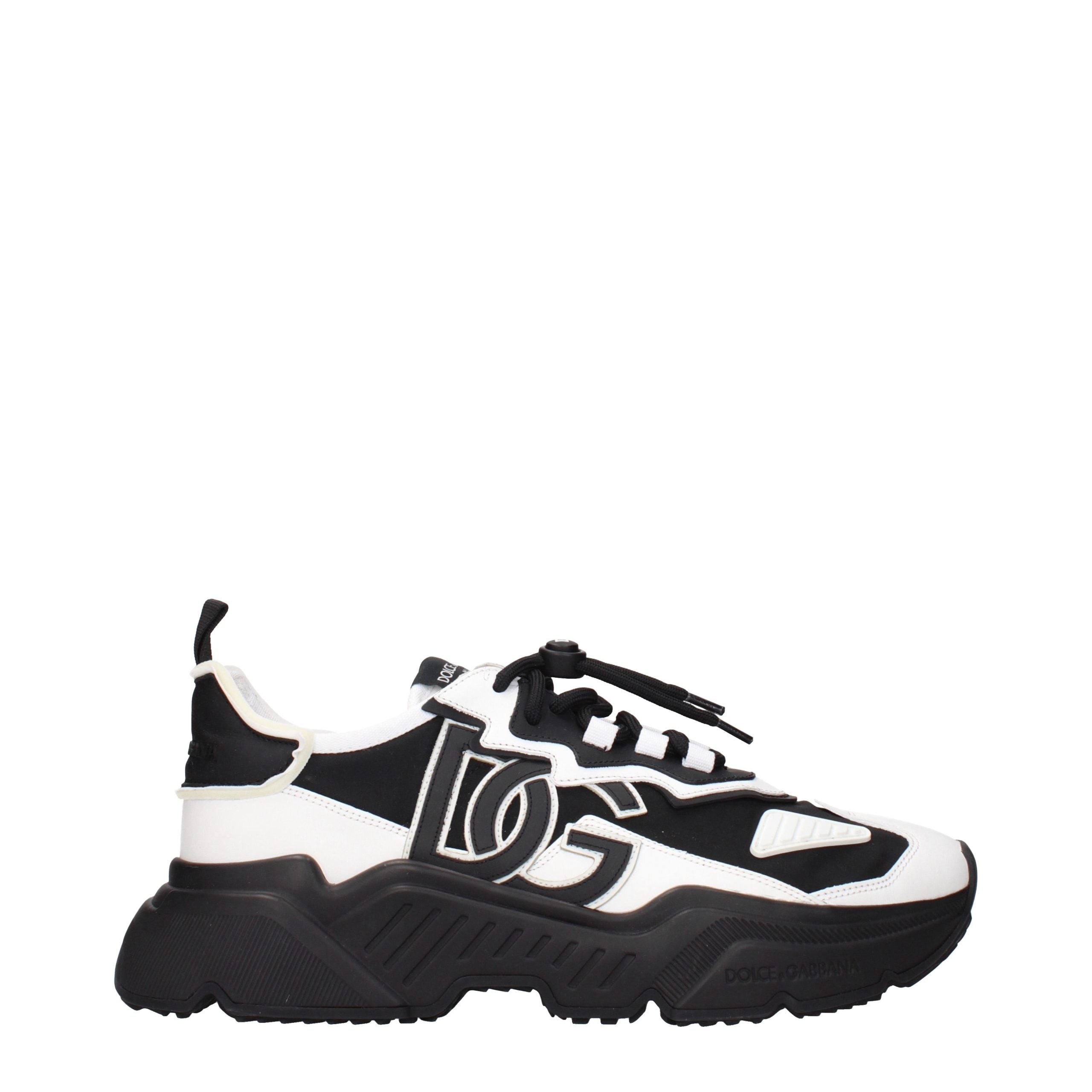 White Leather Chunky Sneakers